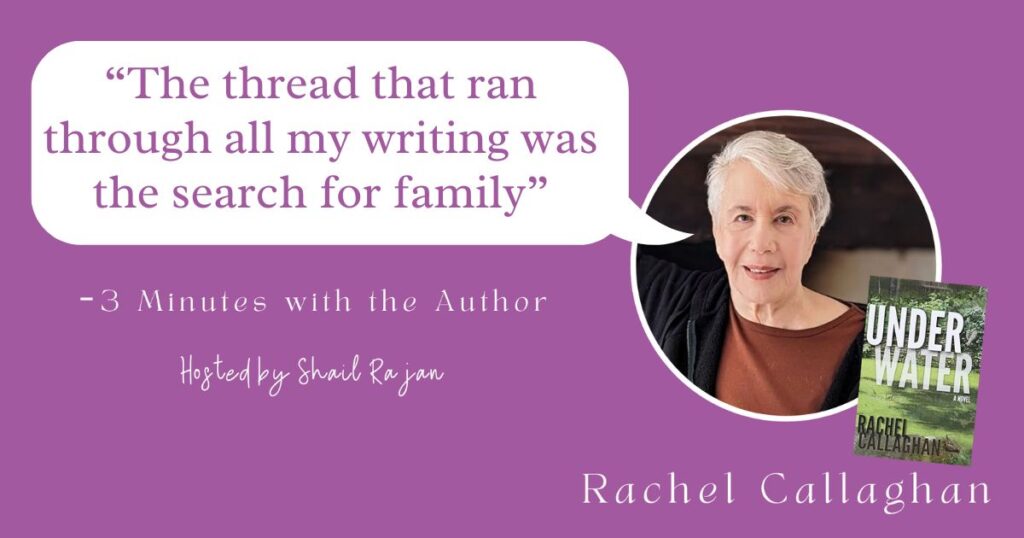 Featured on Shail Rajan’s 3 Minutes with the Author Podcast